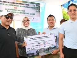 Bupati Terpilih Lamsel Radityo Egi Pratama Berikan Bantuan Kepada 1216 KK Yang Terdampak Banjir