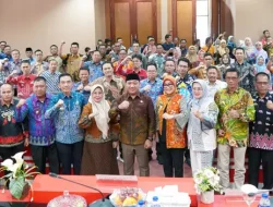 Hari Pertama Kerja Usai Di Lantik Wakil Bupati Lamsel M.Syaiful Anwar Hadiri Coffe Morning Yang Di adakan Pemkab