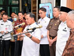Bupati Lamsel Radityo Egi Pratama Rakor Pembahasan Arus Mudik Di Provinsi Lampung Bersama Mendagri