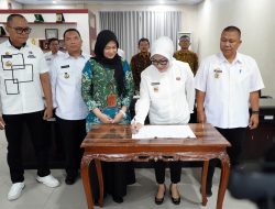 Pemkab Lamsel Tandatangani PKS OP4D Dengan Dirjen Pajak Tahap VI Tahun 2025