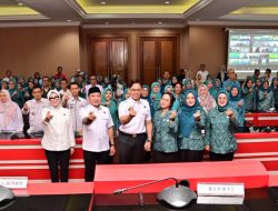 Ketua Tim Penggerak PKK Lamsel Zita Anzani Pimpin Rakor Perdana Dan Di Hadiri Bupati Lamsel Radityo Egi Pratama