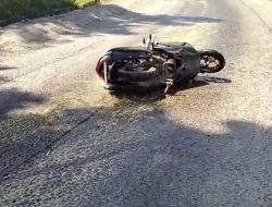 Tumpahan Minyak CPO Di Tanjakan Tarahan Lamsel Nyaris Memakan Korban