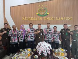 Kajati Lampung Danang Suryo Wibowo Ajak PWI Lampung Kawal Kinerja Jajarannya