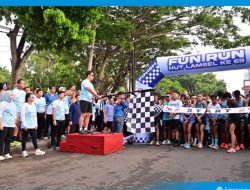Ribuan Peserta Fun Run Lamsel Fest 2025 Di Lepas Bupati Lamsel Radityo Egi Pratama