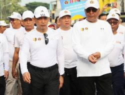 Kapolri dan Ketum PWI Heningkan Cipta untuk Korban Bencana di Sumatera
