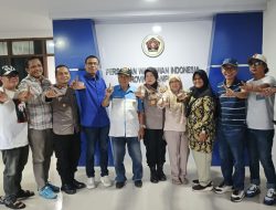 Polda Lampung Sambangi PWI Untuk Meminta Maaf