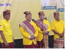 Agus Sutanto ST, Terpilih Secara Aklamasi Sebagai Ketua DPD Partai Golkar Lamsel