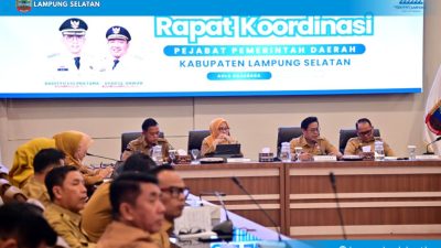 Sekda Supriyanto Minta Seluruh Perangkat Daerah Gencarkan Sosialisasi Halo Lamsel