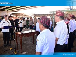Bupati Egi Tinggalkan Aula, Pilih Bawah Flyover Natar untuk Lantik 12 Pejabat