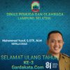 UCAPAN HUT GARDAKATA.COM DARI KADISPORA LAMSEL