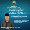 UCAPAN HUT KE-3 GARDAKATA.COM DARI KEPALA BAPEDA LAMSEL