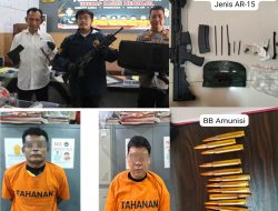 Di Dorr Petugas DS Pemilik Senjata Api Jenis AR-15 Berhasil Di Ringkus