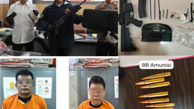Di Dorr Petugas DS Pemilik Senjata Api Jenis AR-15 Berhasil Di Ringkus
