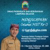 Ucapan HUT Ke-3 Gardakata.com Dari Kepala Dinas Pariwisata Dan Kebudayaan Lamsel