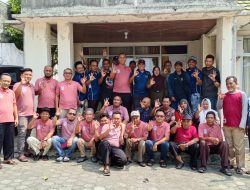Silahturahmi Melalui Olahraga Orado PWI Dan Dinkes Lamsel Latihan Bersama